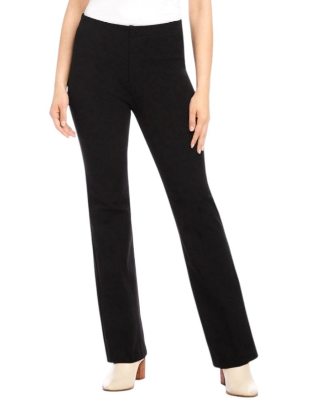 Karen Kane Black Boot-Cut Pants
